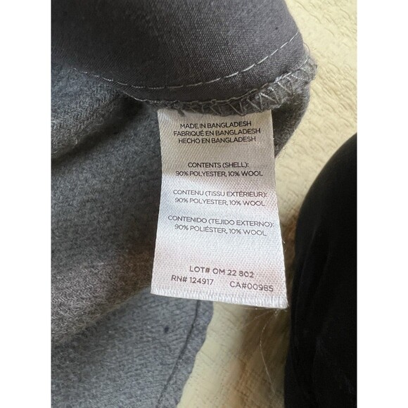 Onia Brushed Flannel Shirt Essential Heavy-Weight Overshirt | Gray | Mens Medium - Picture 6 of 13